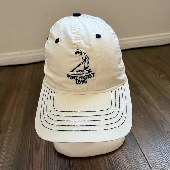 White Pinehurst 1895 Golf Cap - Picture 1 of 10